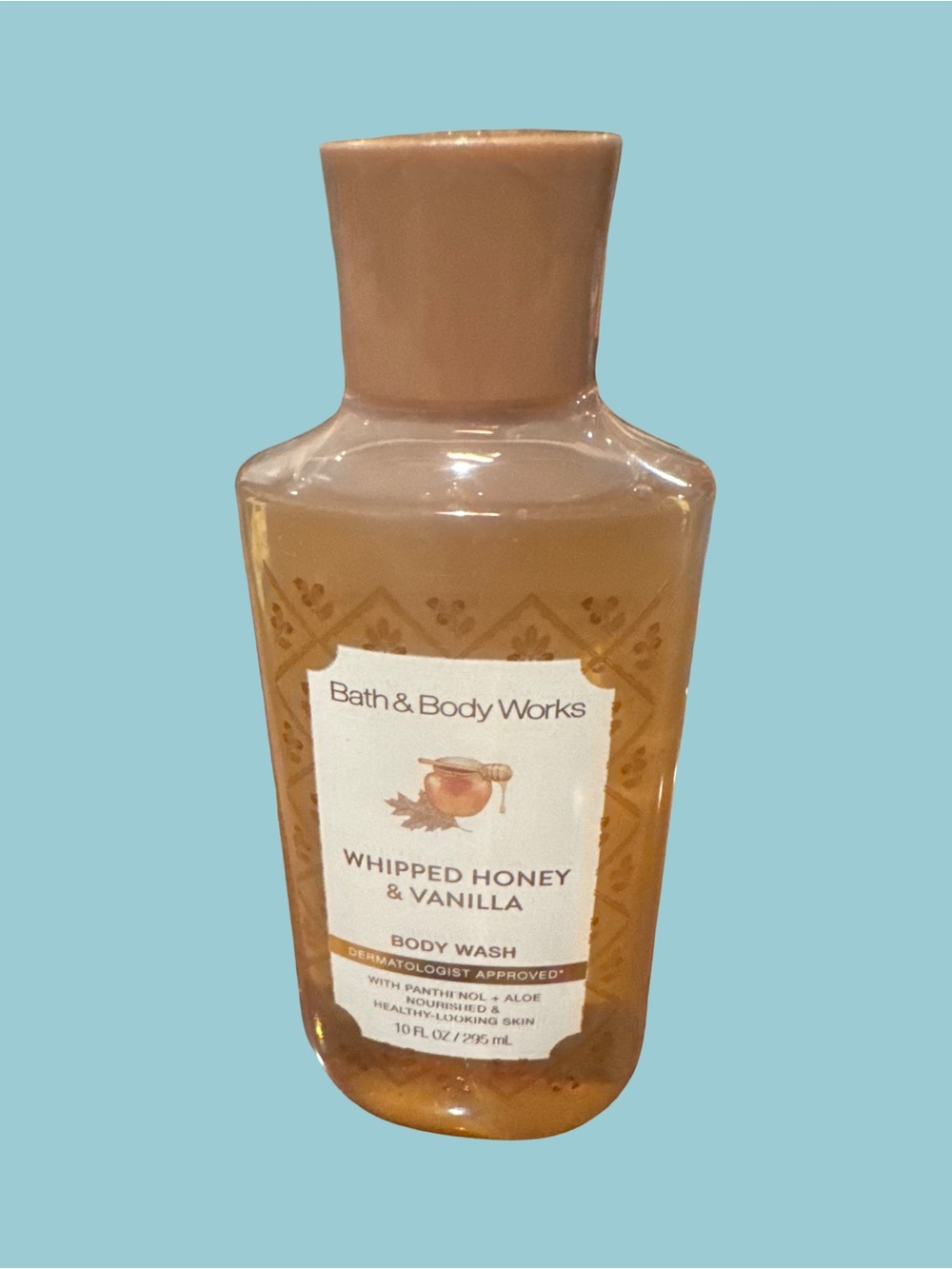 Bath & Body Works Whipped Honey & Vanilla Body Wash - Tan & Cream